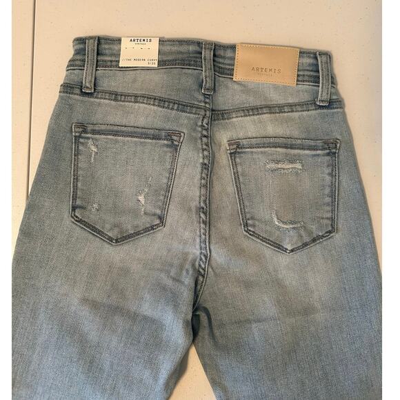 NWT Artemis Vintage The Modern Curvy High Rise Hollly Flare Size 3/25 - Picture 3 of 7